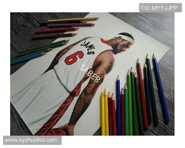 篮球明星的艺术魅力通过画作展现他们的激情与风采